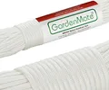 Produktbild: GardenMate Paracord 550 Professionelles Nylon Outdoor-Seil Weiß 31m lang 4mm dick - Kernmantel-Seil aus 7 Kernfäden aus reißfestem Nylon