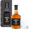 Produktbild: JIM BEAM Black Bourbon Whiskey 7 Jahre mit Geschenkverpackung und Glas 45% Vol