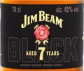 Produktbild: JIM BEAM Black Bourbon Whiskey 7 Jahre 45% Vol
