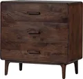 Produktbild: liya schubladenschrank mangoholz dunkelbraun