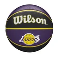 Produktbild: Wilson Basketball NBA TEAM TRIBUTE, LA LAKERS, Outdoor, Gummi, Größe: 7, Lila und Gold