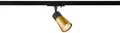 Produktbild: SLV PURI 2.0 CONE Spot für 1-Phasen-Hochvolt-Schienensystem, GU10, 1x max.6W, schwarz/gold (1008247)