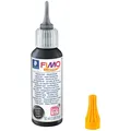 Produktbild: FIMO Deko-Gel Liquid, schwarz, ofenhärtend, 50 ml