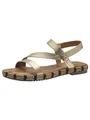 Produktbild: Tamaris Damen Sandalen Leder Sommer; GOLD/metallic; 36 EU
