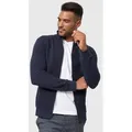 Produktbild: Indicode Sweatjacke Herren Bermie Herrenjacke Reißverschluss mit strukturierter Oberfläche braun XXL (58)