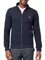 Produktbild: Indicode Herren Bermie Sweatjacke mit Stehkragen | Cardigan Herrenjacke Sweater Männer Navy, XXL
