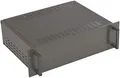 Produktbild: RS PRO 19 Zoll Rack Gehäuse 3U Schwarz, 482,6 mm x 425mm x 132,6 mm