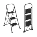 Produktbild: SONGMICS Klapptritt grau 3 Stufen, H: 105,0 cm