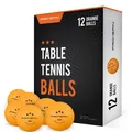 Produktbild: PRO SPIN 3-Sterne Hochleistungs-Tischtennisbälle, Orange 40+ ABS (12er Pack)