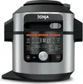 Produktbild: Ninja Multikocher OL750EU | 14-in-1 SmartLid All-in-One Kocher | 7,5L | Schnellkochtopf Airfryer | Edelstahl Schwarz