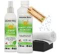 Produktbild: Premium Kunstleder Reiniger Pflege Set | Kunstlederpflege Auto Sofa Möbel Tasche