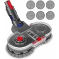 Produktbild: Elektrischer Wischaufsatz + Tank für Dyson V15 V11 V10 V8 V7 Staubsauger 6 Pads