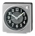 Produktbild: Seiko Wecker mit Quarzwerk, Snooze und Licht in der Farbe Silber, Größe: 5,8 x 5,7 x 3,4cm, QHE197S