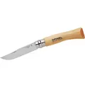 Produktbild: Opinel No 7 - Taschenmesser mit 7,7 cm Sandvikstahlklinge und Buchenholzgriff