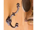 Produktbild: Antikas Garderobenhaken Kleiderhaken für Flur-Garderobe Haken braun Eisen