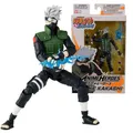 Produktbild: Bandai – Anime Heroes – Naruto Shippuden – Anime-Heldenfiguren 17 cm – Kakashi Hatake – Offizielle Lizenz - Gelenkfigur Kakashi - 36903