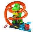 Produktbild: Mattel® Autorennbahn Hot Wheels City T Rex Schlacht