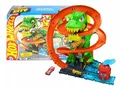 Produktbild: HOT WHEELS CITY TRACK SET  T-REX BLAZE BATTLE + car JBM73