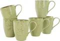 Produktbild: CreaTable Becher Kaffeebecher NATURE COLLECTION, 6-tlg., Steinzeug, Tassen Set, 6-teilig