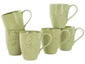 Produktbild: Creatable, 22058, Serie Nature Collection, 6-teiliges Geschirrset für 6 Personen, Kaffeebecher aus Steinzeug, spülmaschinen- und mikrowellengeeignet, Qualitätsproduktion