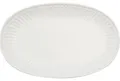 Produktbild: Greengate Servierteller Alice Teller oval white 23 cm, Steinzeug, (Frühstücksteller)