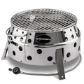 Produktbild: Petromax Atago Gasgrill Outdoor- & Camping Kocher Herd Edelstahl kompakt Silber