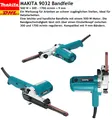Produktbild: MAKITA 9032 Bandfeile 500W 300 –1700m/min 9mm chleifmaschine Schleifer Schleifen