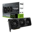 Produktbild: ASUS Prime GeForce RTX 5070 OC, PRIME-RTX5070-O12G, 12GB GDDR7, HDMI, 3x DP 