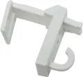 Produktbild: GARDINIA Klemmträger mit Haken, (Set, 2-tlg), für Bambus- und Raffrollos