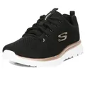Produktbild: Skechers Graceful-Get Connected 12615-BKGD, Womens Sneakers,Sports Shoes, Black, 38 EU