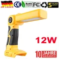 Produktbild: 12W FüR DeWalt 18V Akku LED Lampe Leuchte Handlampe Licht Arbeitsleuchte DCL043