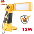 Produktbild: Für DeWalt 12W LED 18V DCL043 Akku Lampe Leuchte Handlampe Licht Arbeitsleuchte