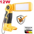 Produktbild: Für DeWalt 12W 18V DCL043 Akku Lampe Leuchte Handlampe Licht Arbeitsleuchte LED