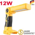 Produktbild: 12W Für DeWalt LED 18V DCL043 Akku Lampe Leuchte Handlampe Licht Arbeitsleuchte