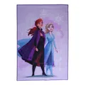 Produktbild: Disney Home Kinderteppich - Offiziell lizenzierter Kinderspielteppich für Kinderzimmer, Spielzimmer - rutschfeste und waschmaschinenfeste Spielmatte für Kinder, Frozen Teppich 80 x 120 cm