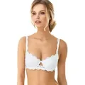 Produktbild: Nina Von C. Dirndl-BH Balconnet Dirndl BH Silver Edition (Stück, 1-tlg) Push up Effekt weiß 100