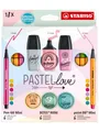 Produktbild: STABILO Pastel Love set of 18 ass. pens