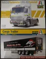 Produktbild: Iveco Turbostar 190.48 Special + Cargo Trailer von Italeri im Maßstab 1:24 *NEU*