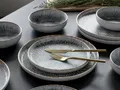 Produktbild: creaTable Tafelservice Uno Volcano Light (12-tlg), 4 Personen, Steinzeug