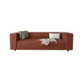 Produktbild: S-STYLE Einzelsofa  Oskar ¦ rot ¦ Maße (cm): B: 175 H: 65