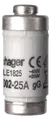 Produktbild: HAGER LE1825 - Sicherungseinsatz D02 E18 25A 400V gG mit Kennmelder