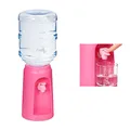 Produktbild: Relaxdays Wasserspender mit Tank & Zapfhahn, Tisch Trinkwasserspender Büro, 4,5 l, Kunststoff, H x D: 47,5 x 17 cm, pink, 1 Stück 10027938_52