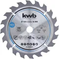 Produktbild: kwb Sägebl HM Mittel 150x16 Z20 583357