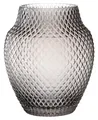 Produktbild: Leonardo Poesia Vase Blumenvase Dekovase handgefertigt Glas grau H 22 cm