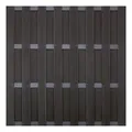 Produktbild: GroJa DIY WPC-Zaun Bausatz 180x180 anthrazit - Qerleiste anthrazit 4250260972708