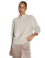Produktbild: OPUS Damen Pullover | POSMIC Regular Strickpullover mit Glanz Effekt Ivory, 42