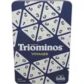 Produktbild: Triominos Die Original Tour Edition, Reisespiele ab 6 Jahren, Brettspiele für 2 bis 4 Spieler, Praktisches Format mit kompakten Steinen für Urlaub, Reise