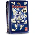 Produktbild: Goliath 60632 Triominos Tour Edition-das spannende Anlegespiel-ab 6, Metallbox