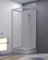 Produktbild: Komplettdusche Eckdusche Duschkabine Fertigdusche Dusche 80 x 80 x 200 cm weiß