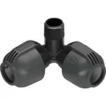 Produktbild: GARDENA 278-320          Spr-Sys Winkelst.19mm(¾') 25mm x 19mm  Außengewinde, schwarz/grau/orange (1 Stück)